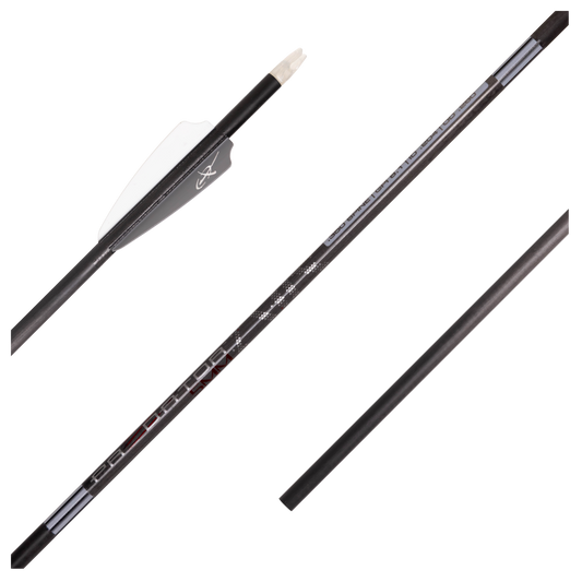Carbon Express Predator AIR 5mm Carbon Hunting Arrow Shafts (12-Pack)