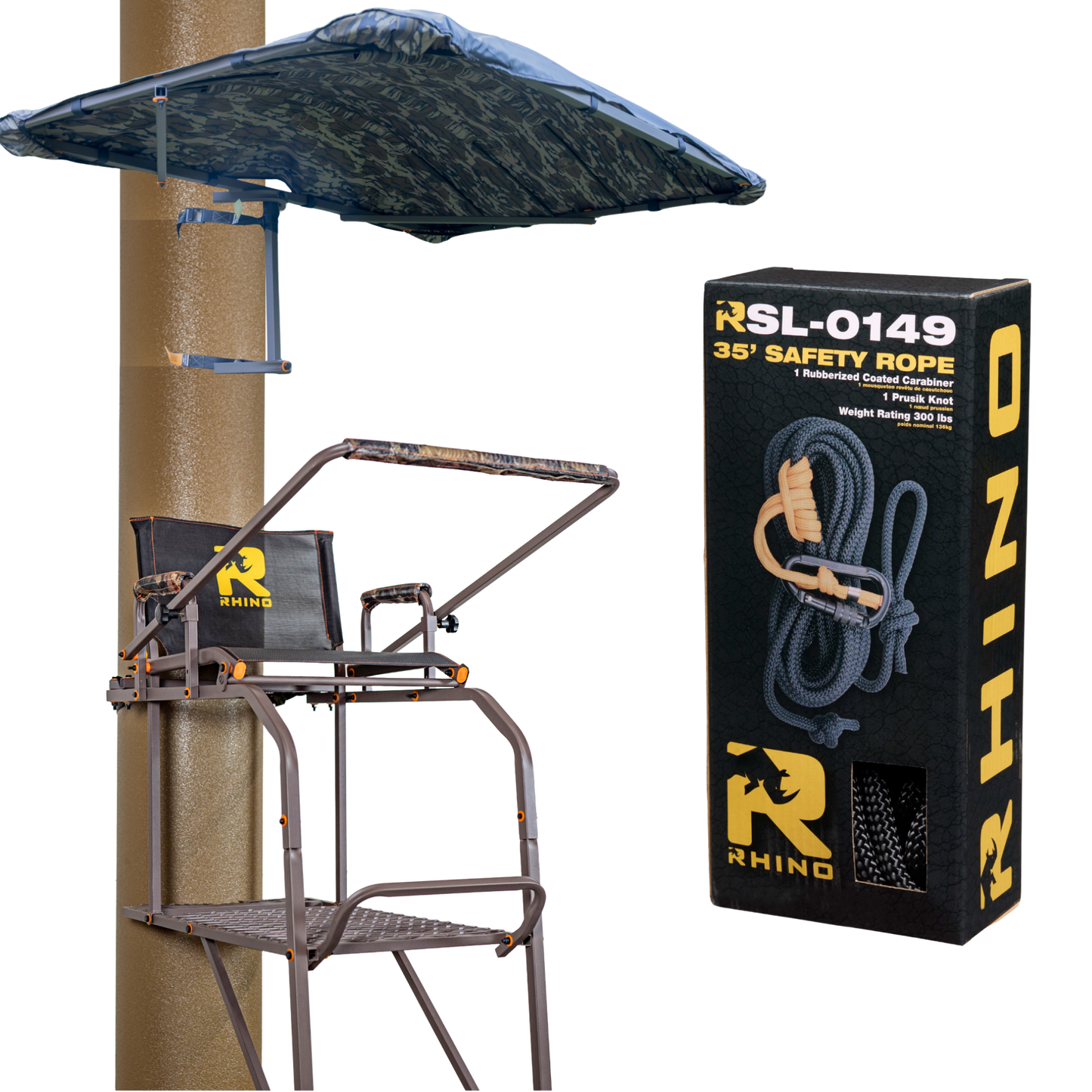 Rhino Tree Stand & Ladder Bundle