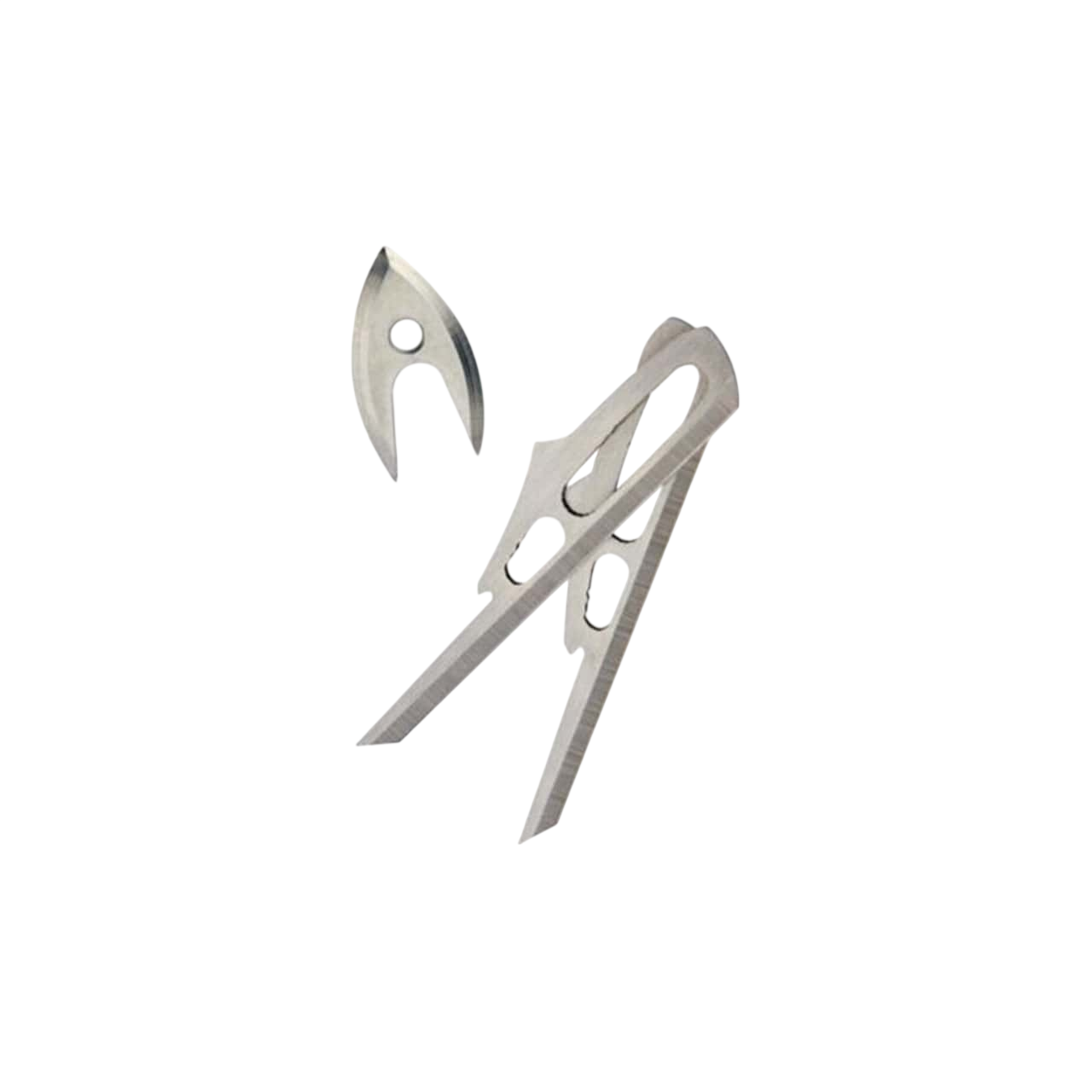 Precision bowfishing arrow tip with stainless steel design.