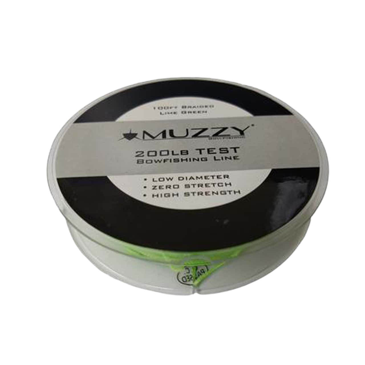 Lime Green Braided Bowfishing Line