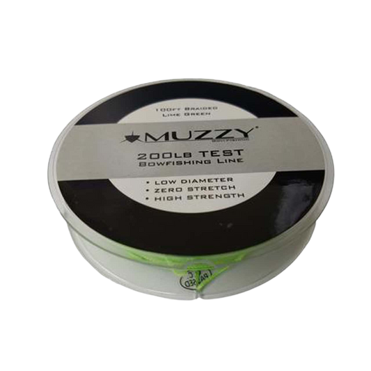 Lime Green Braided Bowfishing Line