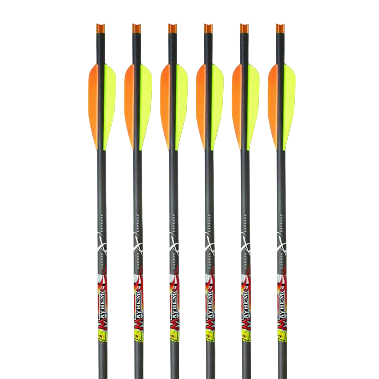 Carbon Express Mayhem Hunter SDS Arrow Shafts 250 - .400 Actual Spine 1 Doz Carbon Express Mayhem Hunter SDS Arrow Shafts 250 - .400 Actual Spine 1 Doz