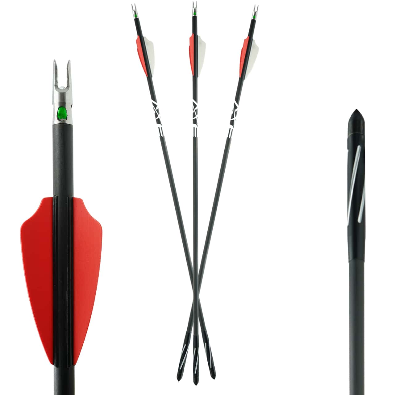 AXE CROSSBOWS COMBO BOLT SYSTEMS WITH LIT LIGHTED NOCKS – Feradyne Outdoors