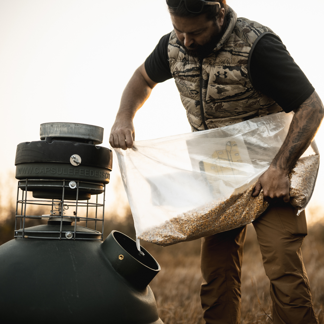 Why the Capsule 250-lb Game Feeder Is the Safer, Smarter Way to Feed Deer