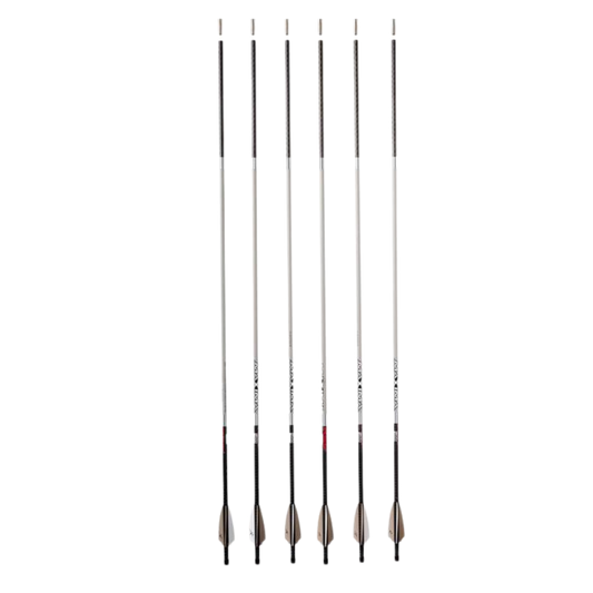 Maxima RED Stone 6mm Arrow Shafts .300 Spine, 12-Pack