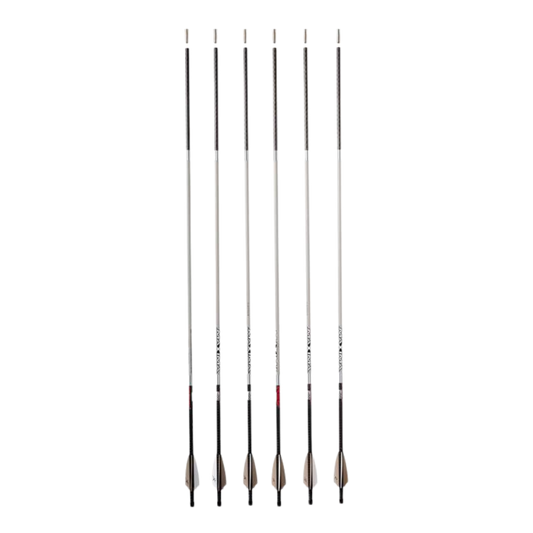 Maxima RED Stone 6mm Arrows .300 Spine, 6-Pack