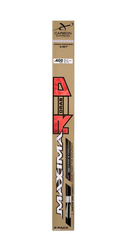 Maxima RED Drab 6mm .300 12pk Shafts