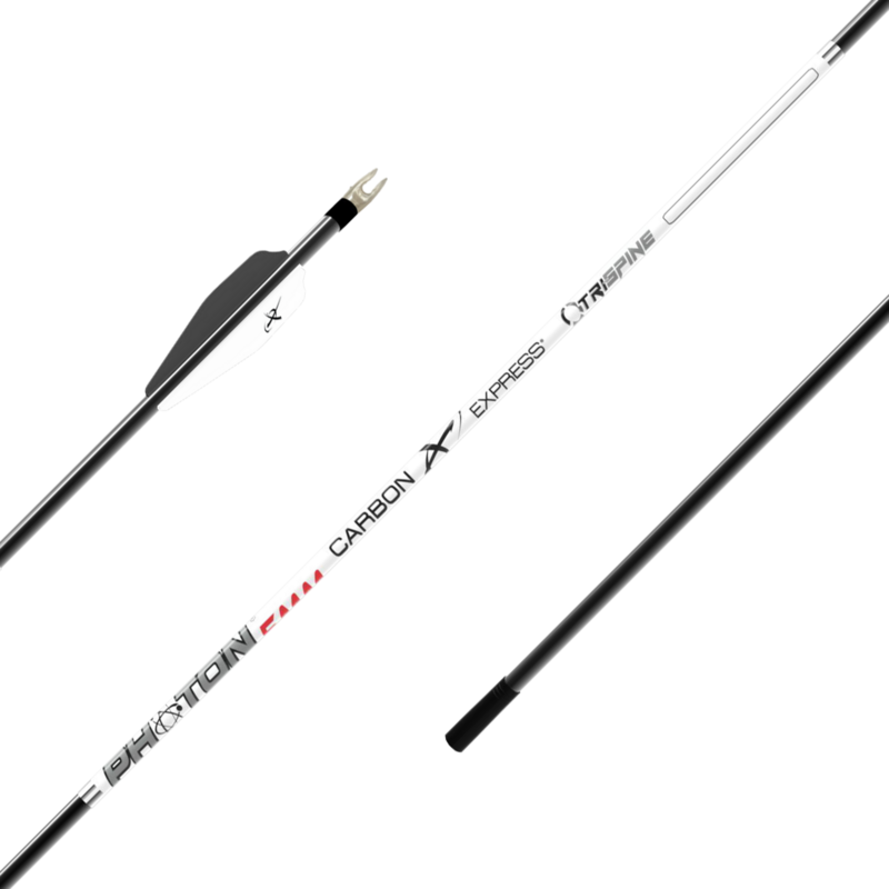 Carbon Express Maxima Photon SD Fletched Carbon Hunting Arrows (6-Pack)