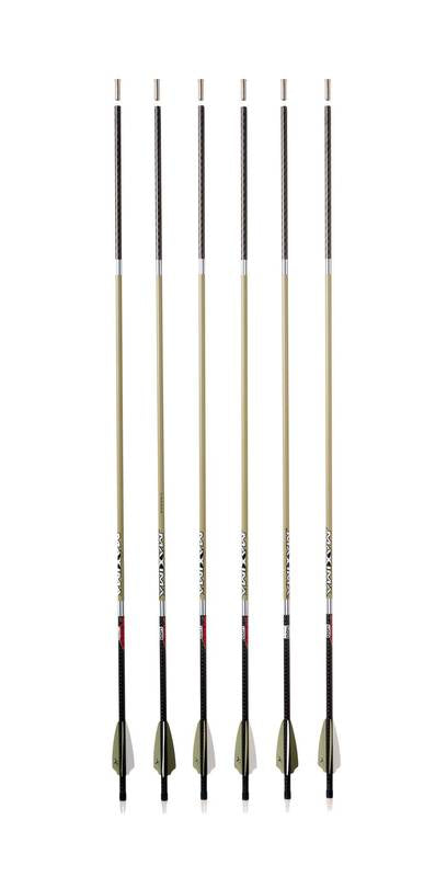 Maxima RED Drab 6mm .300 12pk Shafts