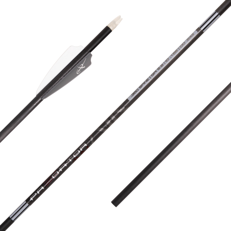 Carbon Express Predator AIR 4mm Carbon Hunting Arrow Shafts (12-Pack)