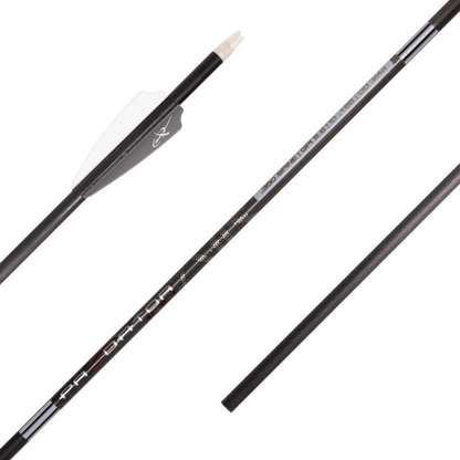 Carbon Express Predator AIR 4mm Carbon Hunting Arrow Shafts (12-Pack)