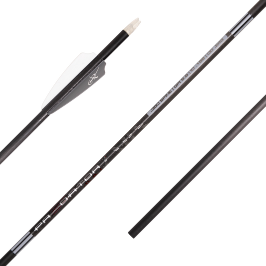 Carbon Express Predator AIR 4mm Carbon Hunting Arrow Shafts (12-Pack)