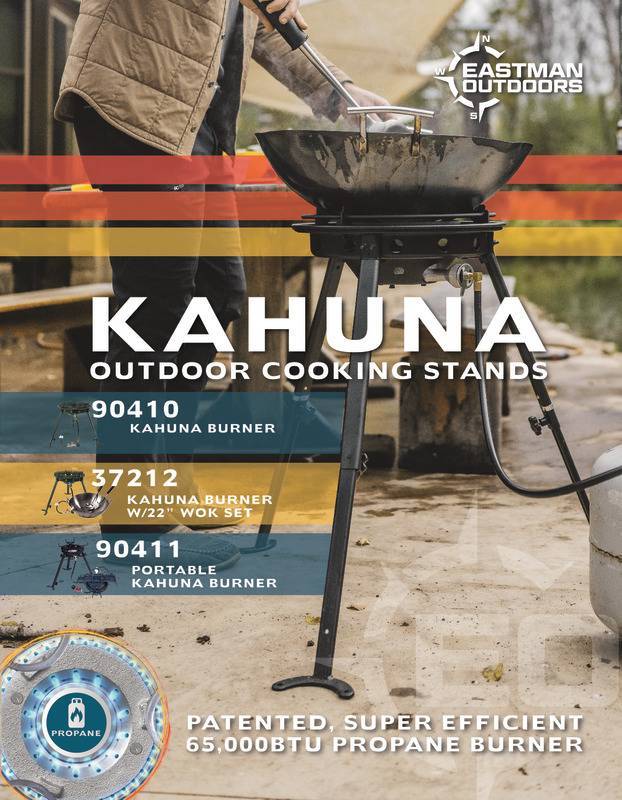 Eastman Outdoors Big Kahuna 65,000 BTU High-Output Propane Burner