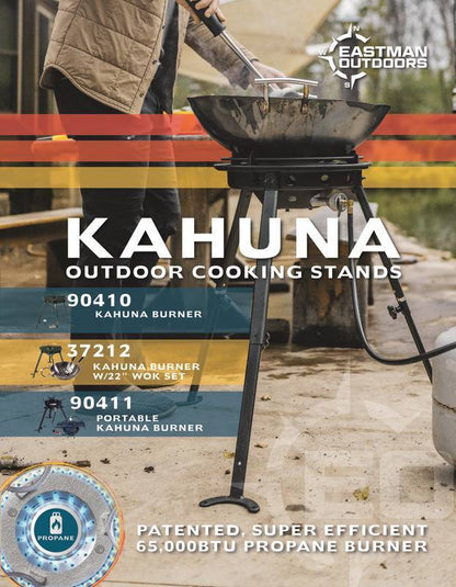 Eastman Outdoors Big Kahuna 65,000 BTU High-Output Propane Burner