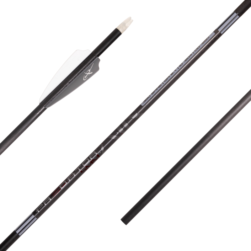 Carbon Express Predator AIR 5mm Fletched Carbon Hunting Arrows (6-Pack)