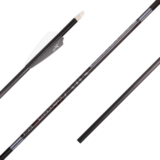Carbon Express Predator AIR 5mm Fletched Carbon Hunting Arrows (6-Pack)