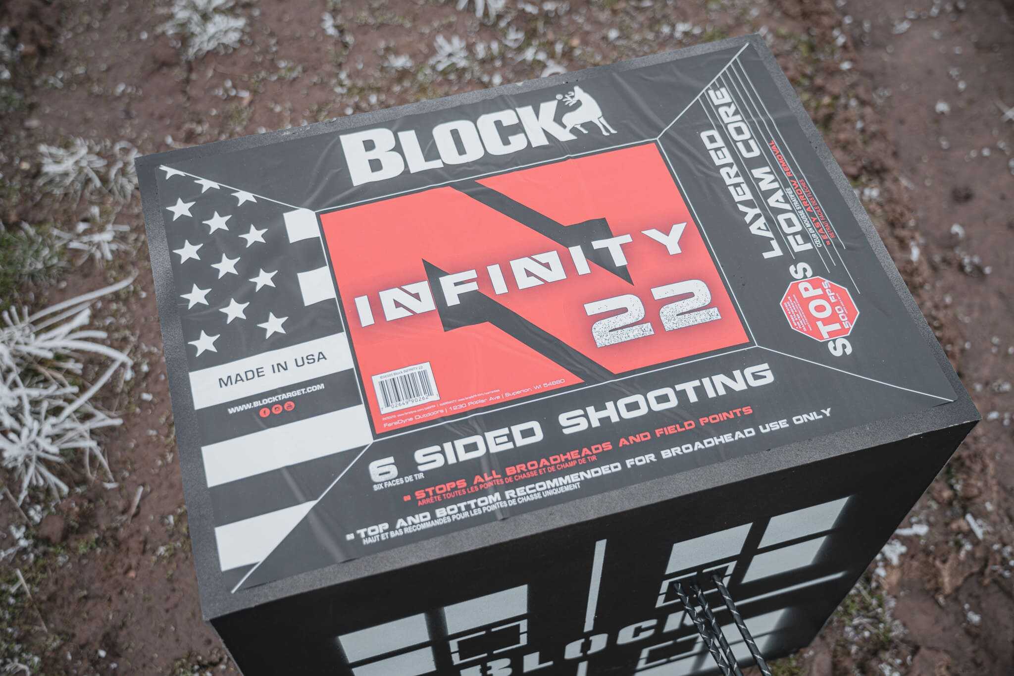 Blemished - BLOCK Infinity Archery Target – Feradyne Outdoors