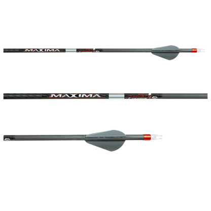 Maxima Sable RZ Arrow Shafts .350 Spine, 12-Pack