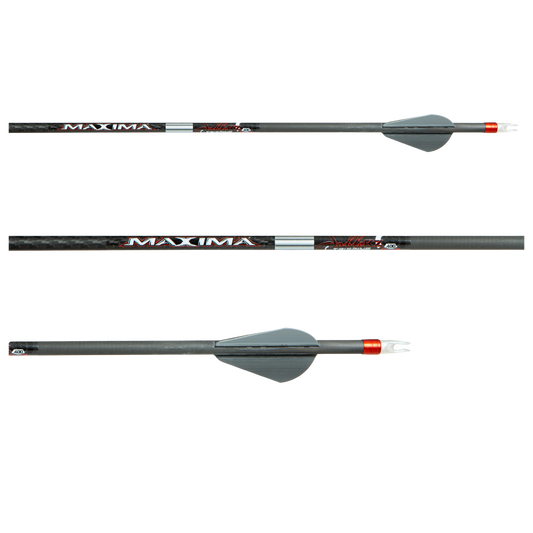 Maxima Sable RZ Arrow Shafts .350 Spine, 12-Pack