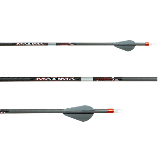 Maxima Sable RZ Arrows .350 Spine, 6-Pack