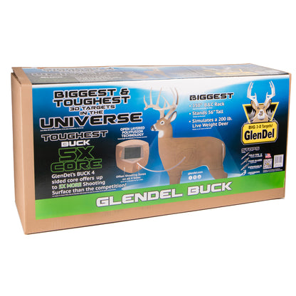 GlenDel Buck 4-Sided Core 3D Archery Target