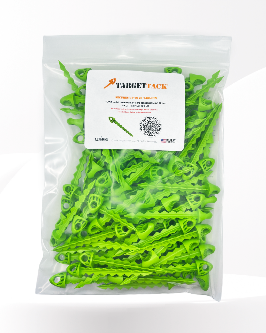 25 3-Inch Loose Bulk of TargetTacks®