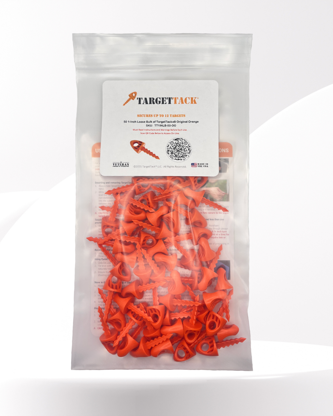 50 1-Inch Loose Bulk of TargetTacks®