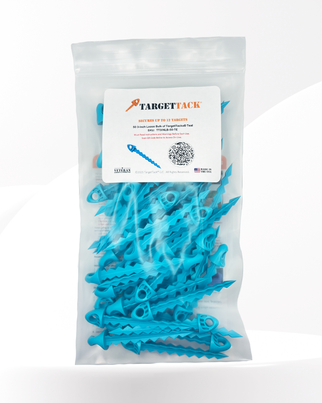 25 3-Inch Loose Bulk of TargetTacks®