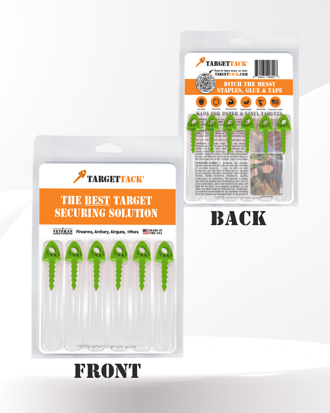 1-Inch 12-Pack of TargetTacks®