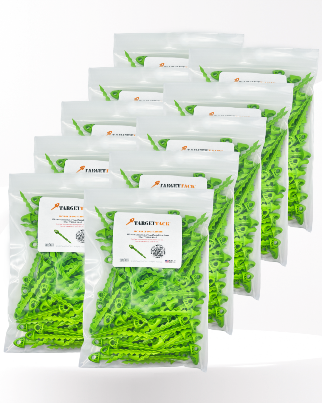 25 3-Inch Loose Bulk of TargetTacks®