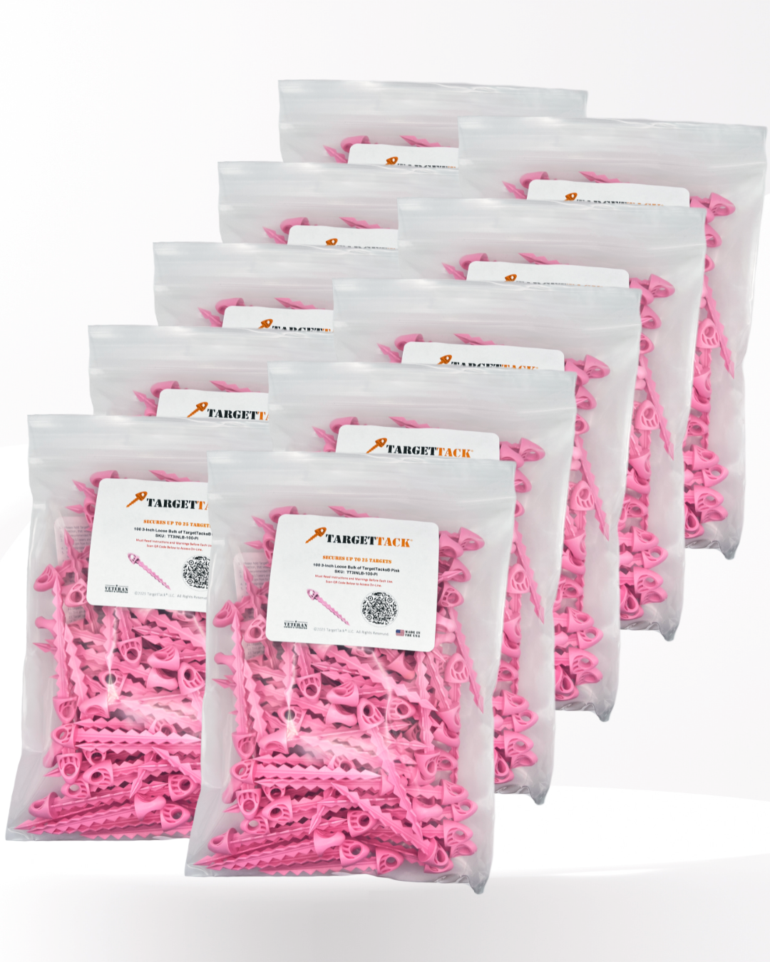 25 3-Inch Loose Bulk of TargetTacks®