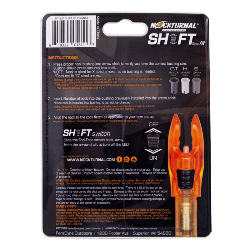 Shift Universal Fit Lighted Nock