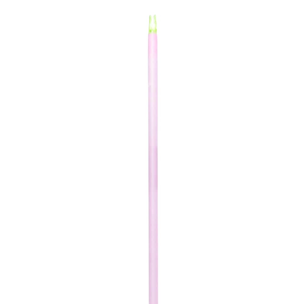 Pink LED lighted nock for archery and bowhunting accessories.