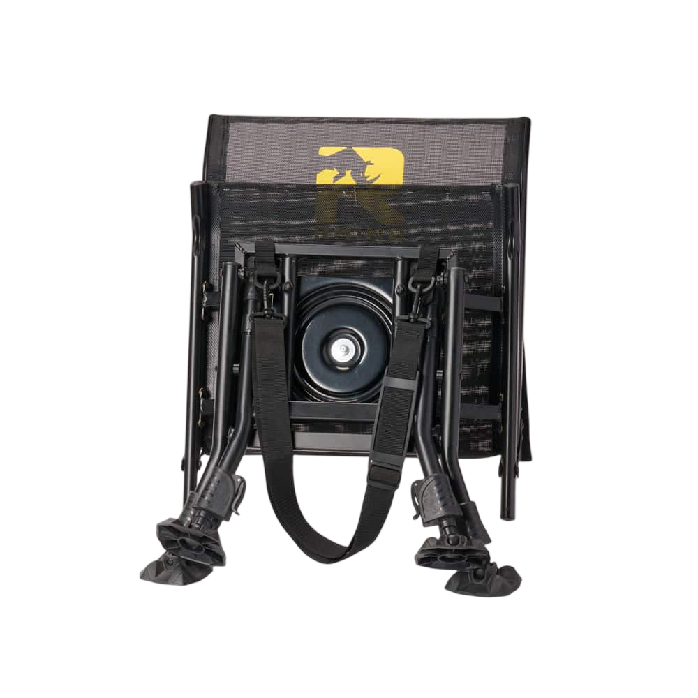 Adjustable bow holder backpack with secure straps for outdoor hunting trips.