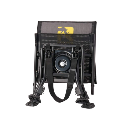 Adjustable bow holder backpack with secure straps for outdoor hunting trips.