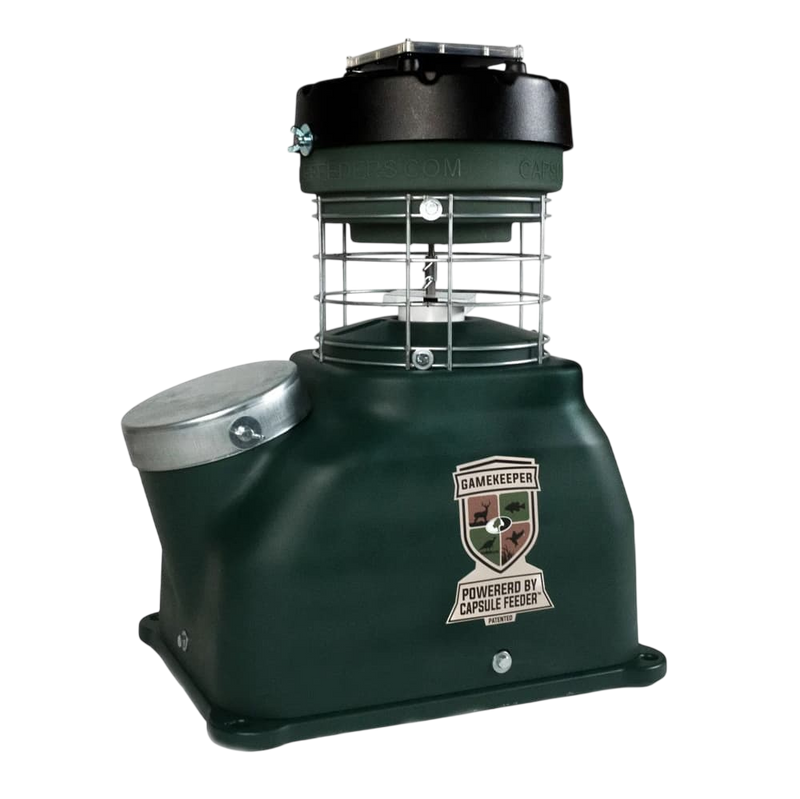 CAPSULE 100-LB EASY-FILL GAME FEEDER