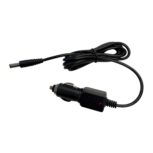 2FT 12V Car Power Adapter Cable for Bowtech Prime Crossbows.