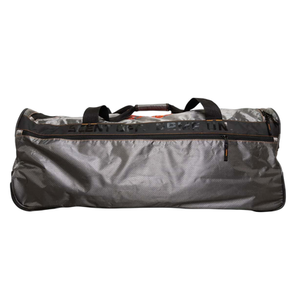 1. Durable bow hunting gear bag with multiple compartments for outdoor archery equipment.