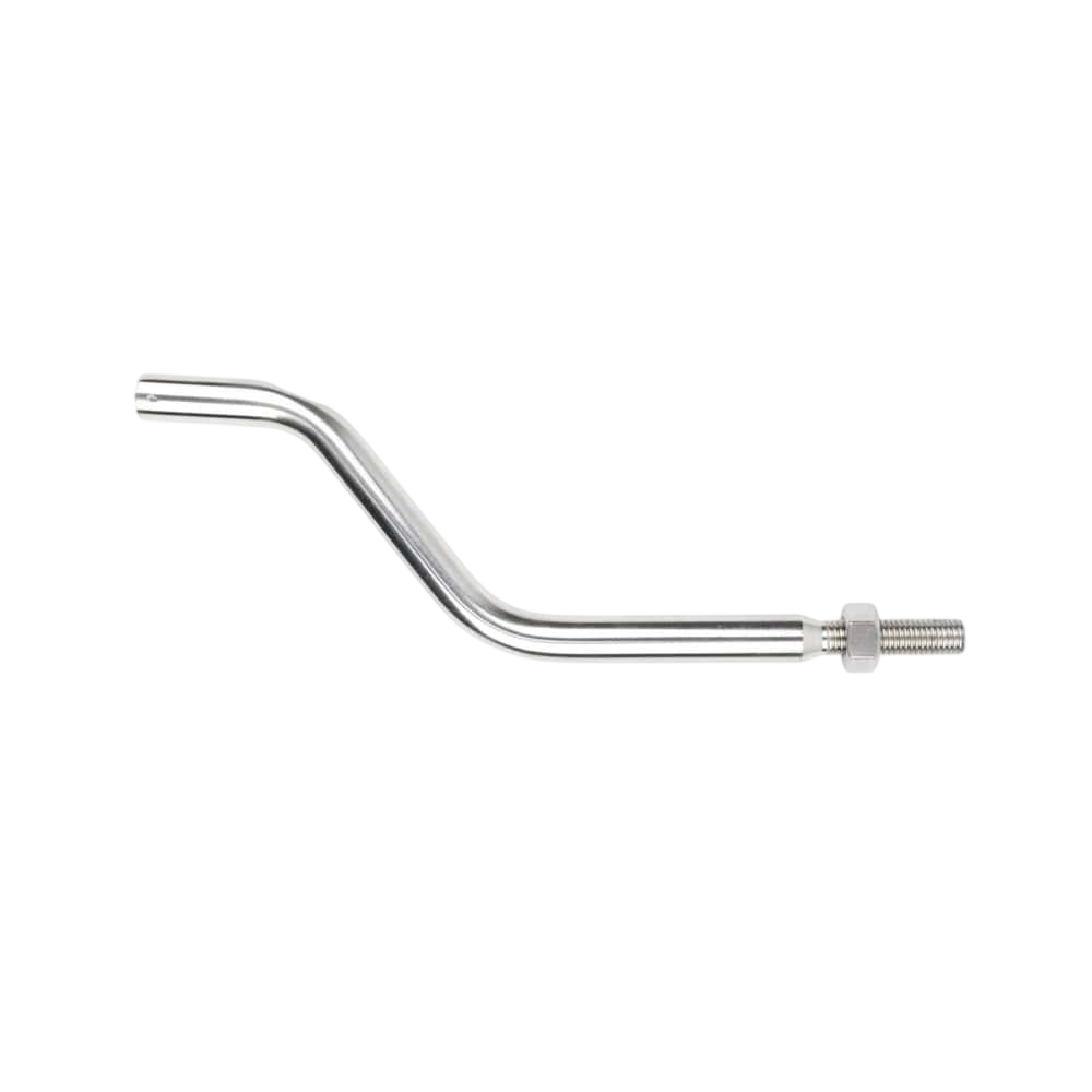 Sturdy archery bow stabilizer with stainless steel construction for precision aiming.