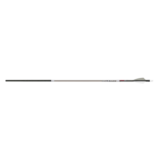 Carbon Express Maxima Red Arrow, high-precision carbon arrow for bowhunting and archery enthusiasts.