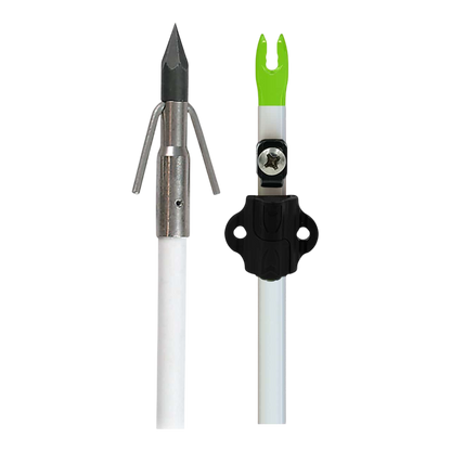 Muzzy Classic White Fish Arrow