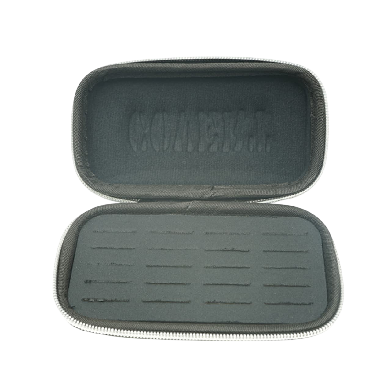 SD card carrying case open