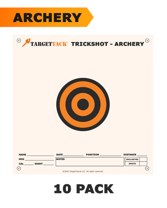12" by 12" Archery Practice Targets - 10 Pack