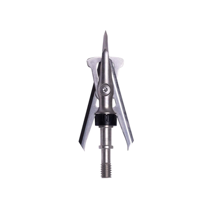 Precision archery arrow rest for bowhunting and target shooting, made of durable stainless steel and aluminum.