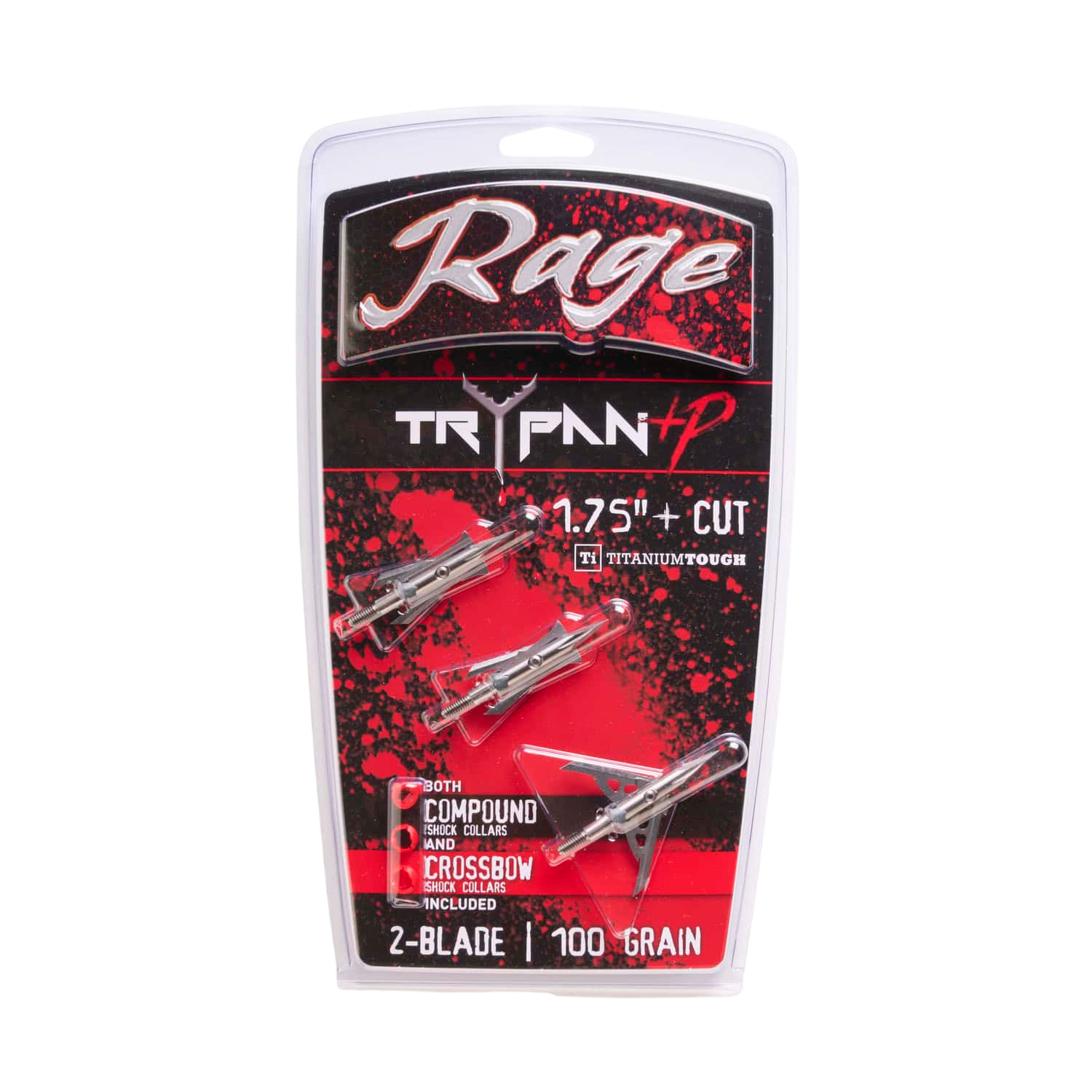 Precision archery hunting blades with titanium Tough technology for improved durability.