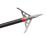 High-performance carbon arrow broadhead tip for archery and bowhunting.