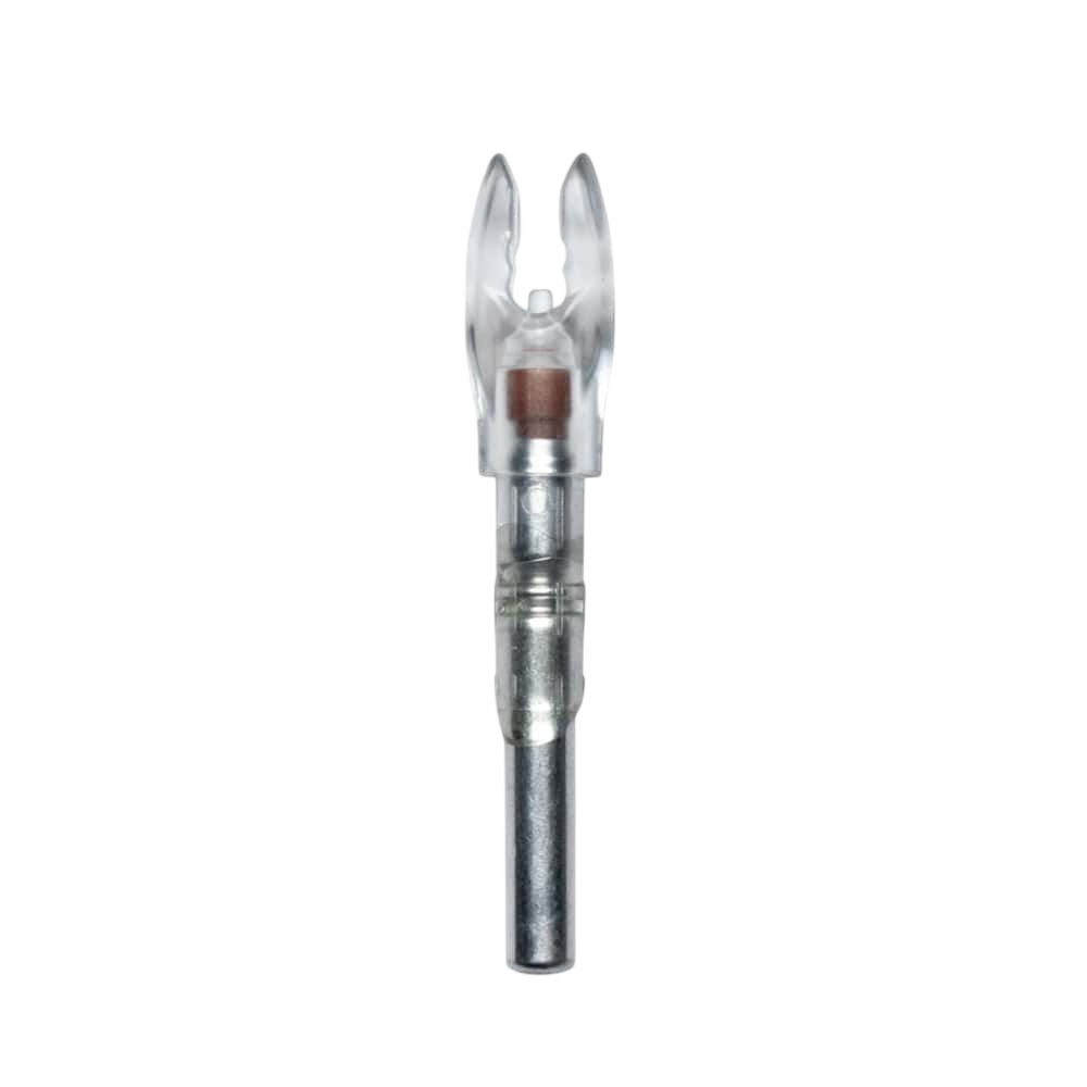 Precision archery bow string nocking point sensor for accurate shooting and bow maintenance.