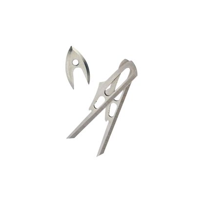 Precision bowfishing arrow tip with stainless steel design.