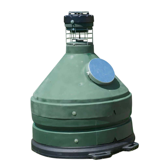 The 1000 pound Deluxe Capsule Feeders feature the incredibly durable roto-molded original design, with an integrated base.