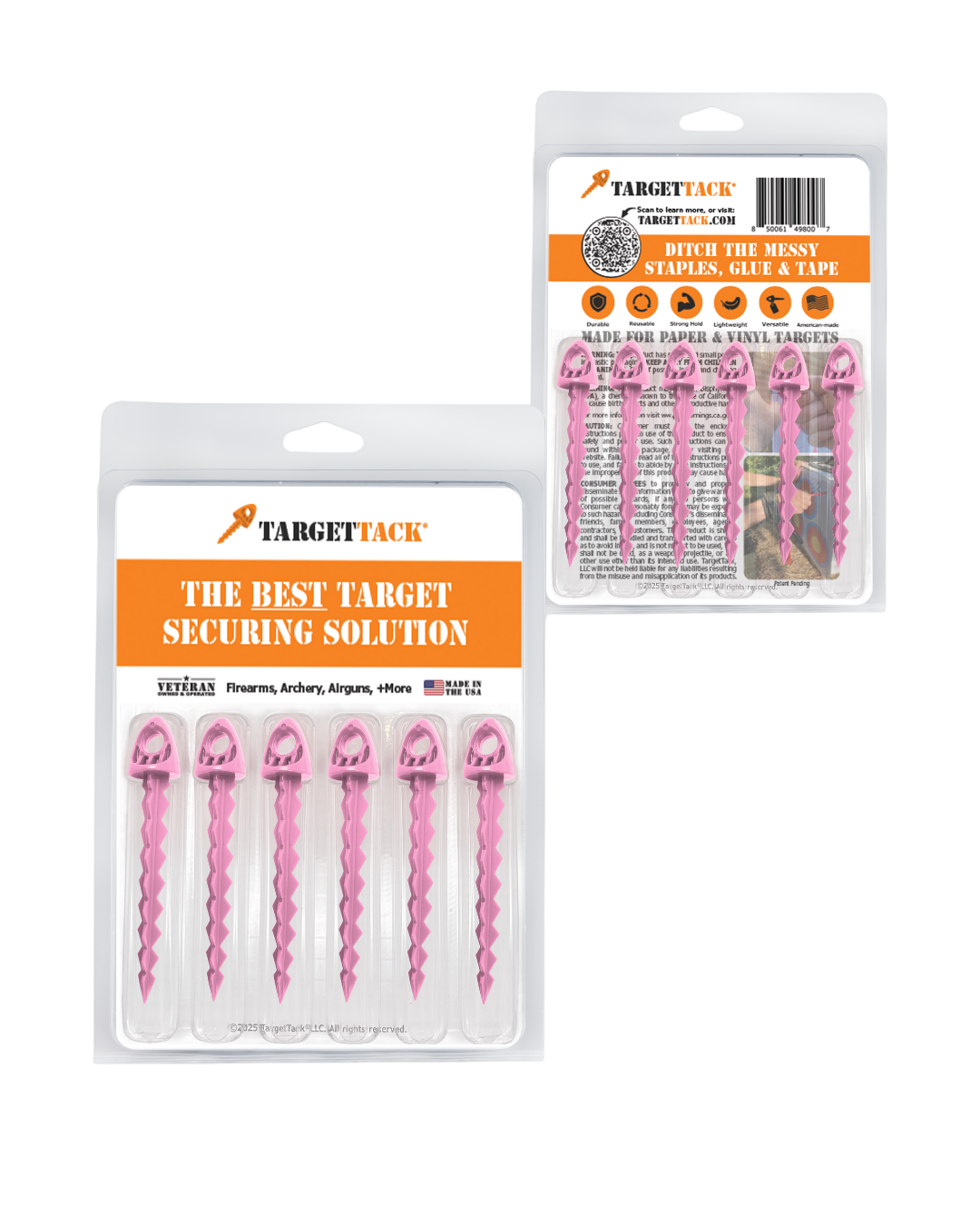 3-Inch 12-Pack of TargetTacks®